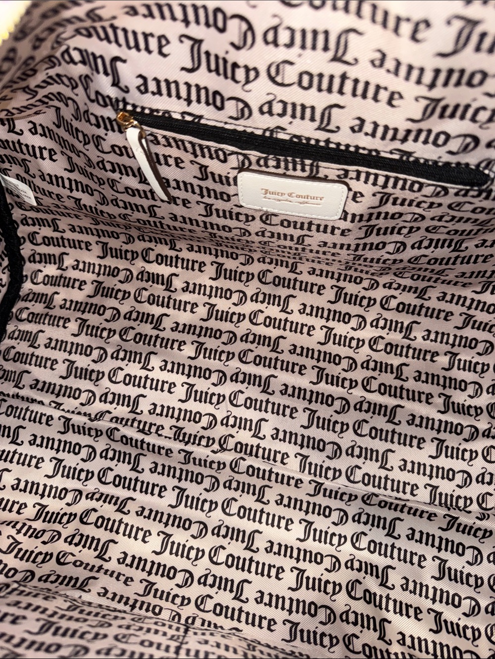 Juicy Couture Y2K Bag Pink Cherry On Top Logo Weekender Travel Duffle Bag NWT - Picture 13 of 17